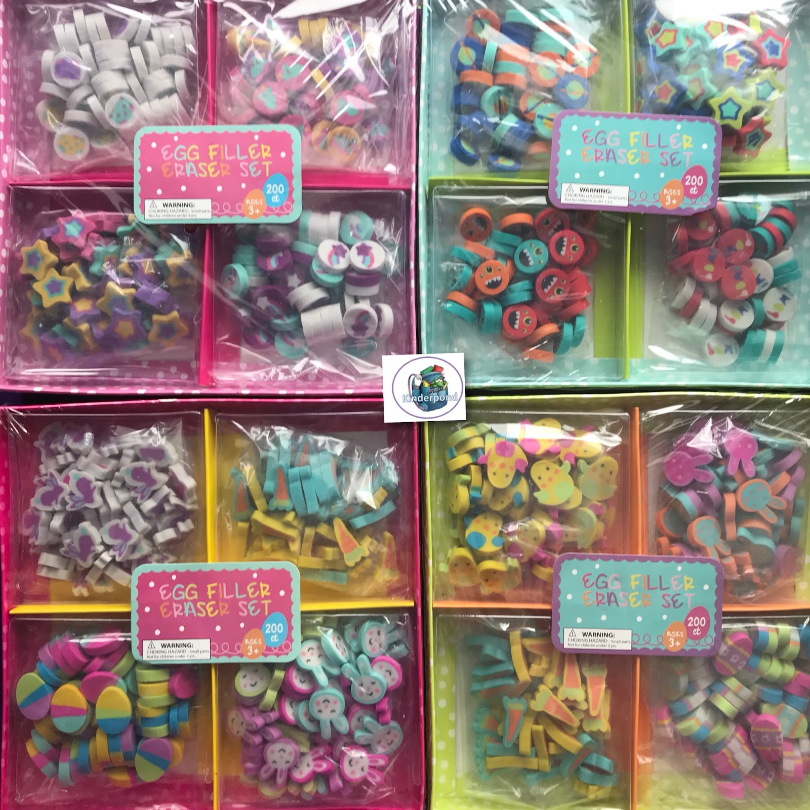 Kinderpond Mini Erasers