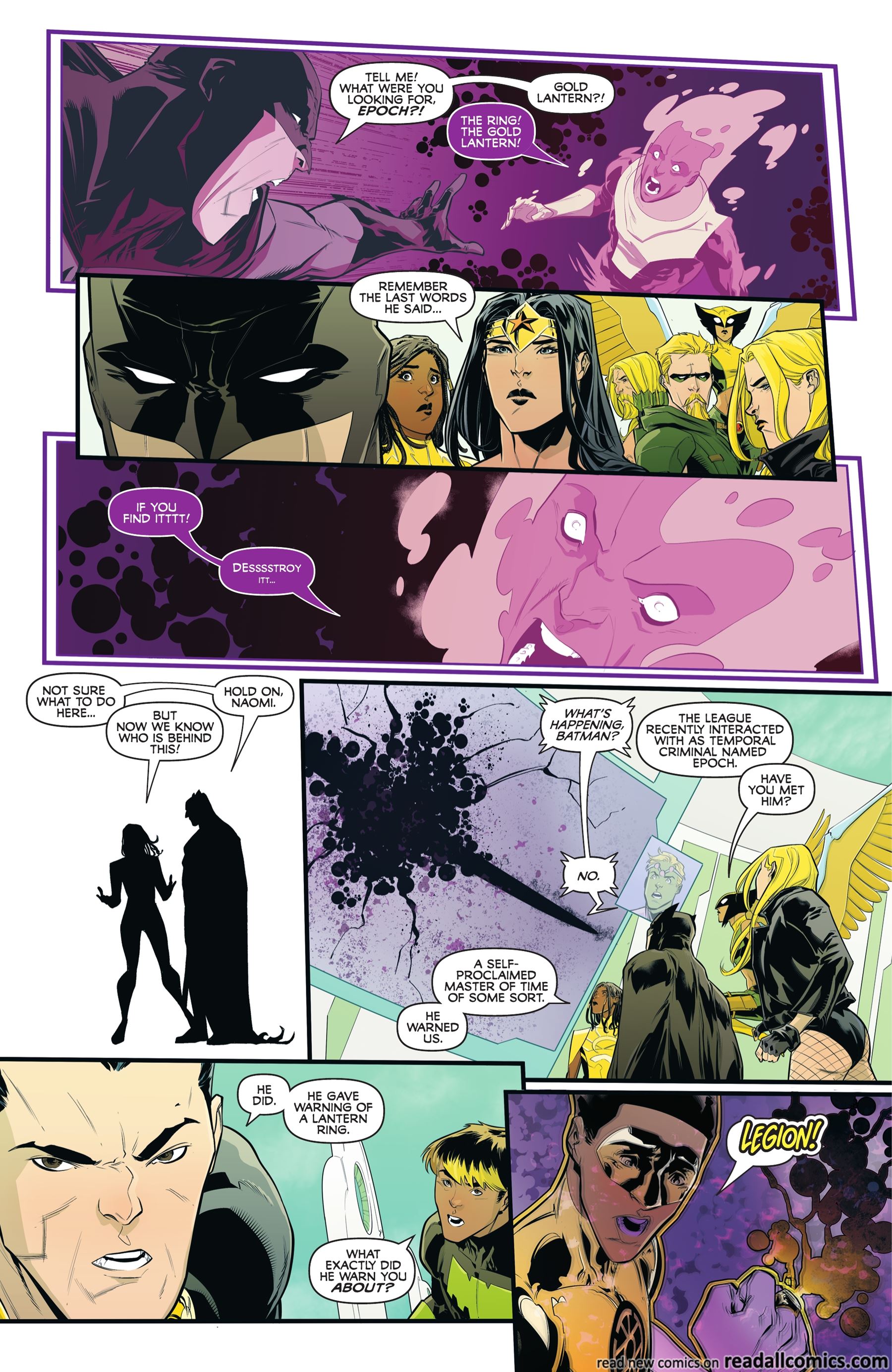 Justice League vs. the Legion of Super-Heroes Vol. 1 chapter 3 page 7