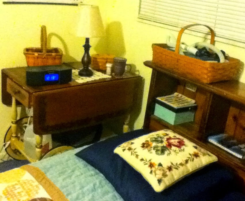 Come, Weary Moms! Organizing a Little at a Time My Desk and Bedside