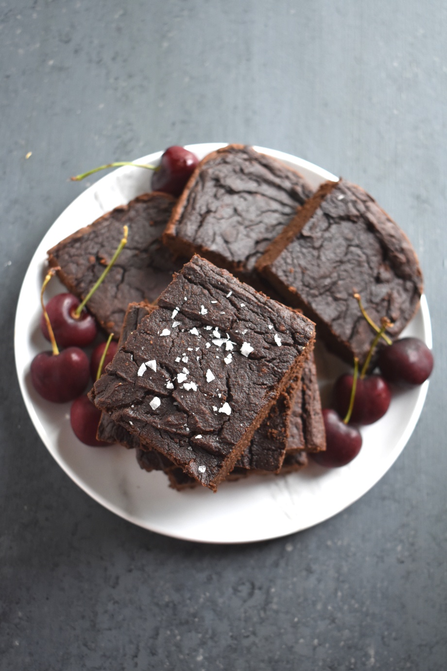 Healthier Fudgy Brownies are dense and rich, naturally gluten-free, grain-free and are made with pumpkin for a comforting and delicious treat! www.nutritionistreviews.com
