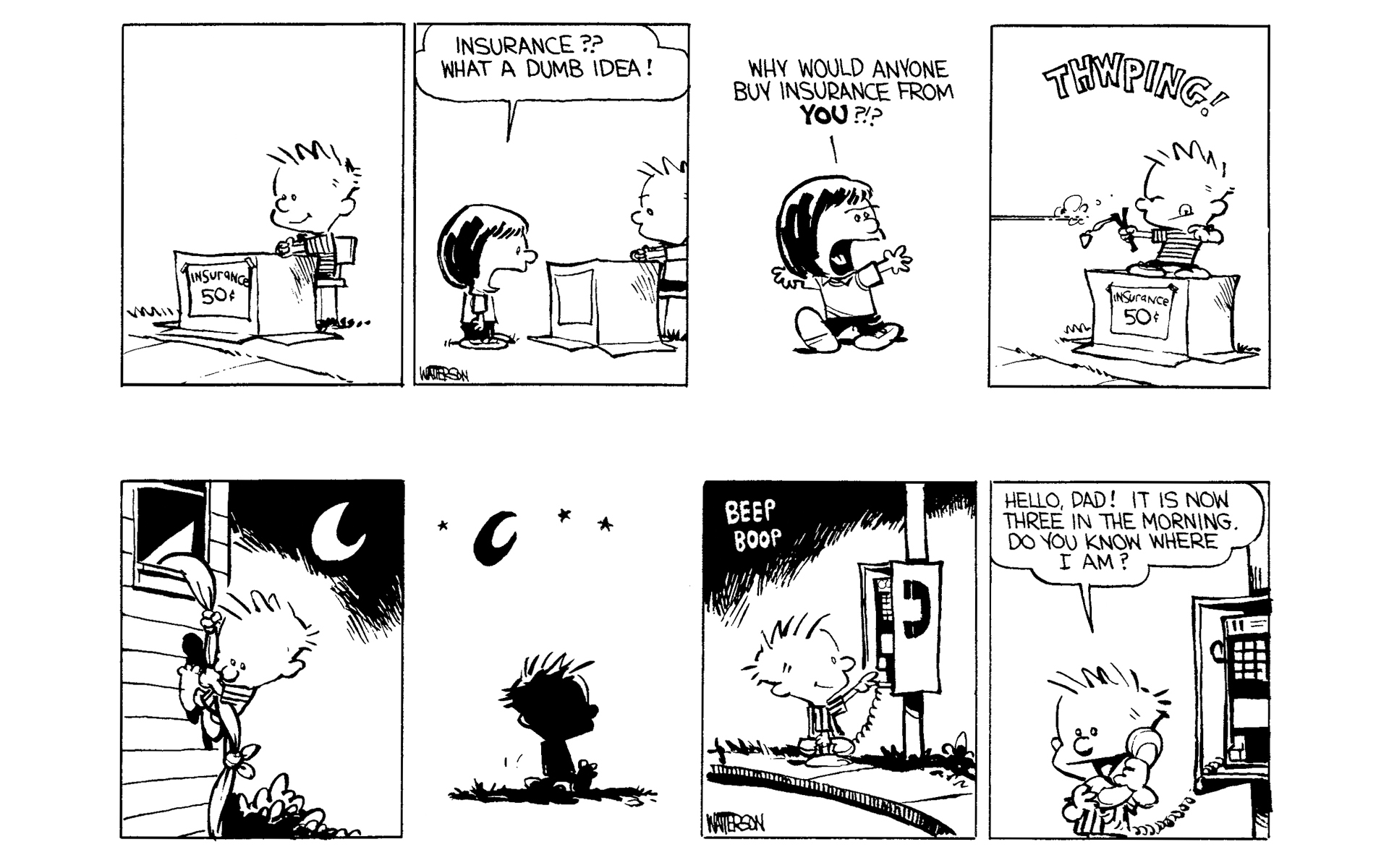 Read online Calvin and Hobbes comic -  Issue #1 - 20