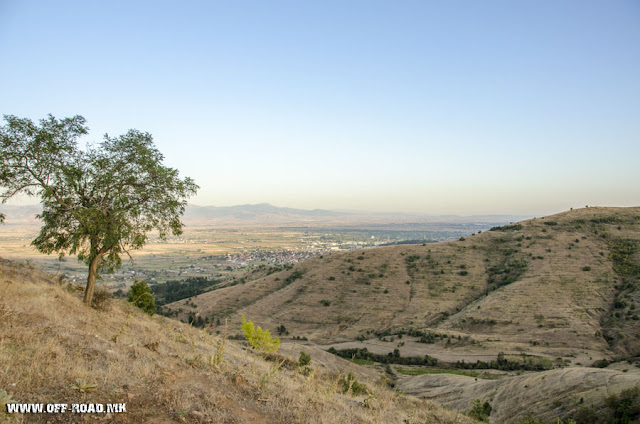 Panorama - view from St. Iliya monastery - Krklino village - Bitola Municipality 