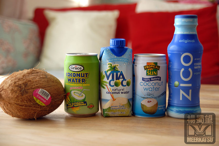 Taste test Coconut water Meerkatsu's Blog
