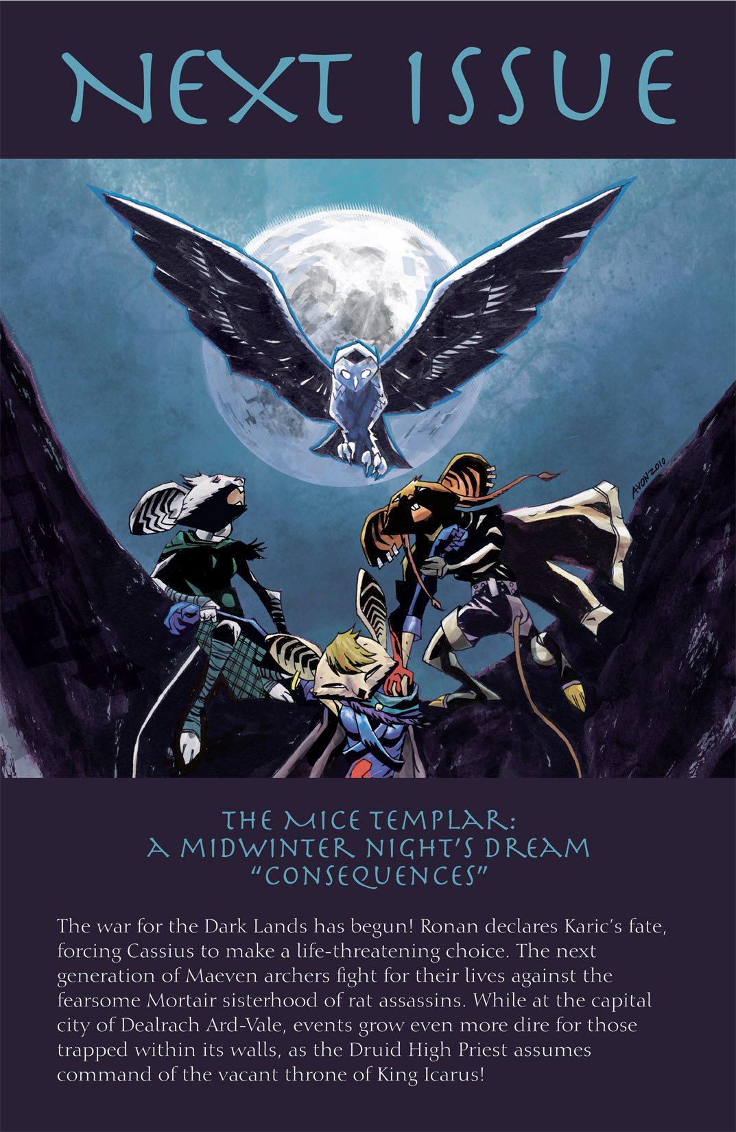Read online The Mice Templar Volume 3: A Midwinter Night's Dream comic -  Issue #1 - 30