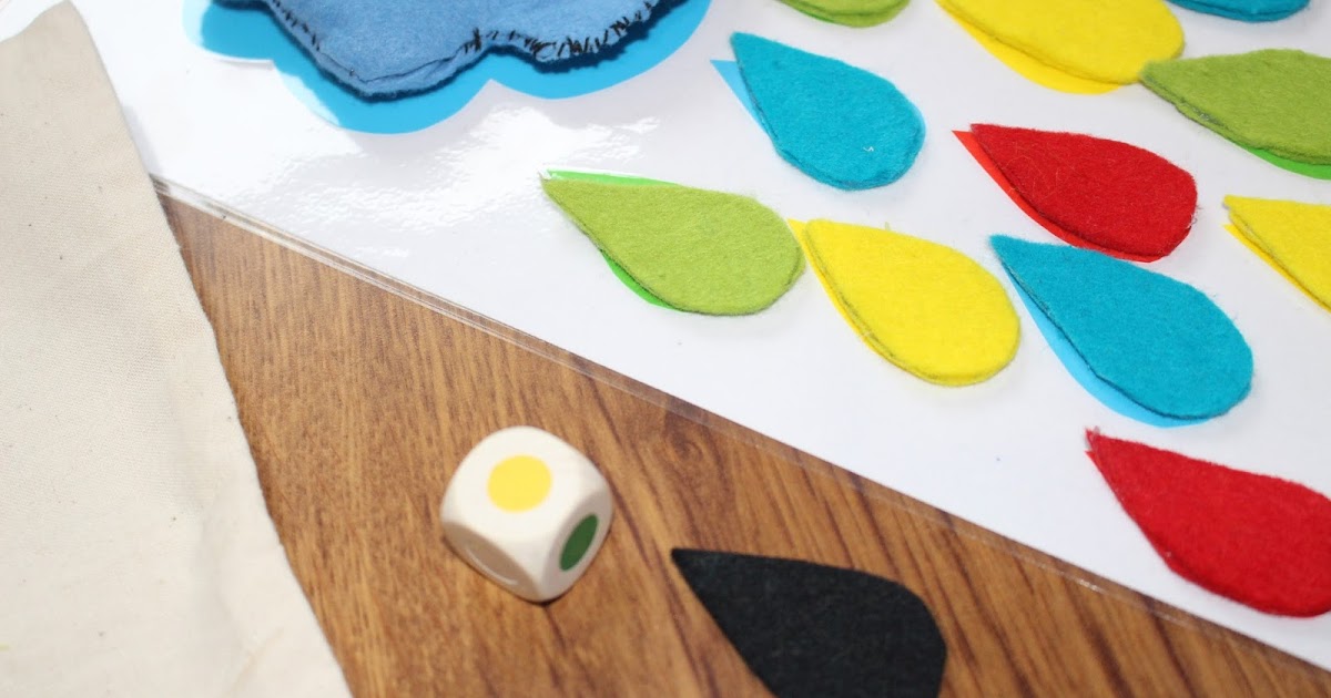 Spiel Farben Lernen Ab 2 Jahren Mutterlove: Farben lernen. Wolken Spiel.DIY. 2-3 Jahren