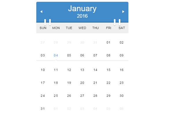  Free Calendar Templates Html & CSS - دروس4يو Dros4U