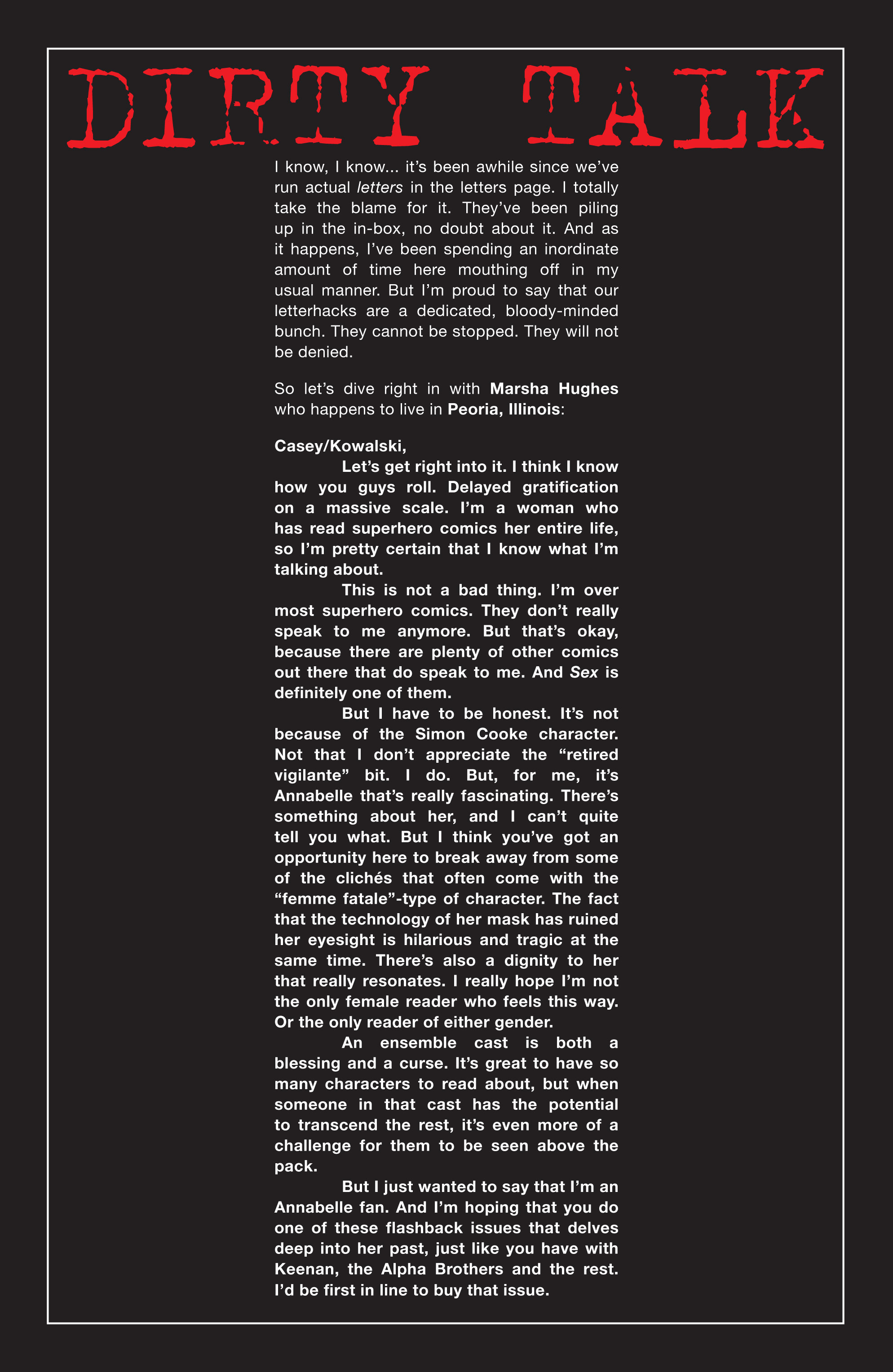 Read online Sex comic -  Issue #19 - 21