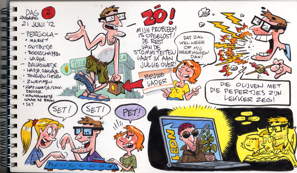 cARToony's blog VAKANTIE CARTOONS
