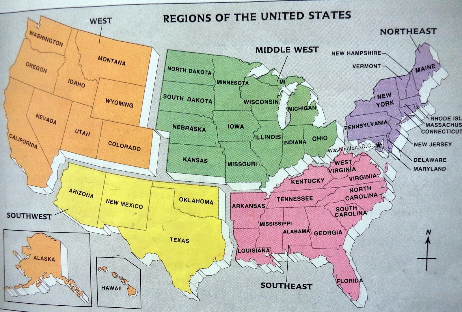 Lewis Room 20 States And Capitals