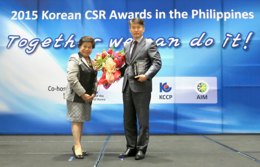 LG Electronics duly recognized in 2015 Korean CSR awards in PH