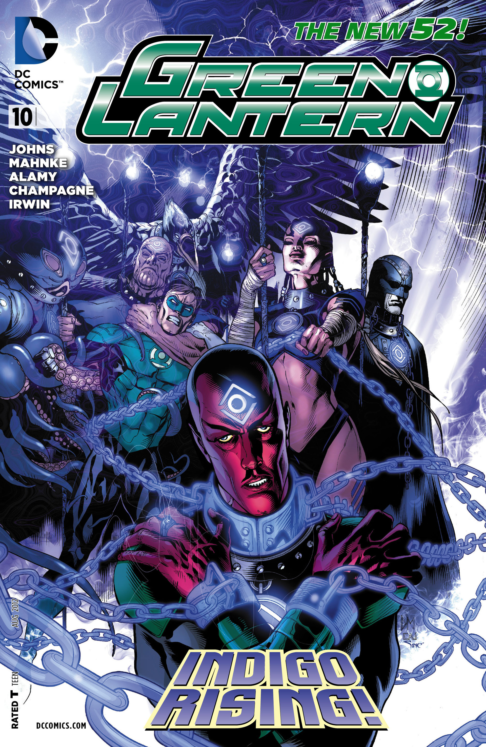 Read online Green Lantern (2011) comic -  Issue #10 - 1