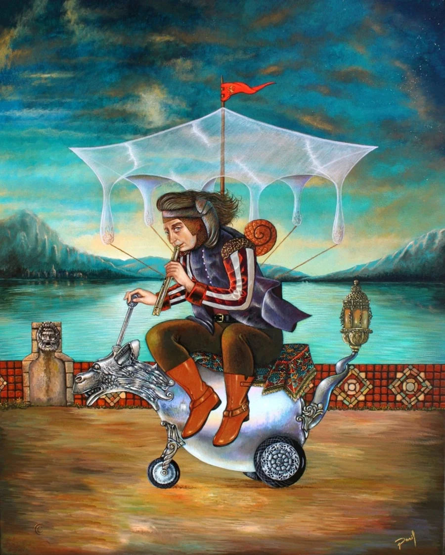 David Silva - Dasil | Mexican Imaginative Surrealist painter