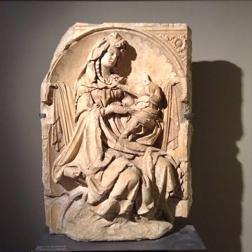 Madonna con Bambino, originale, Jacopo della Quercia
