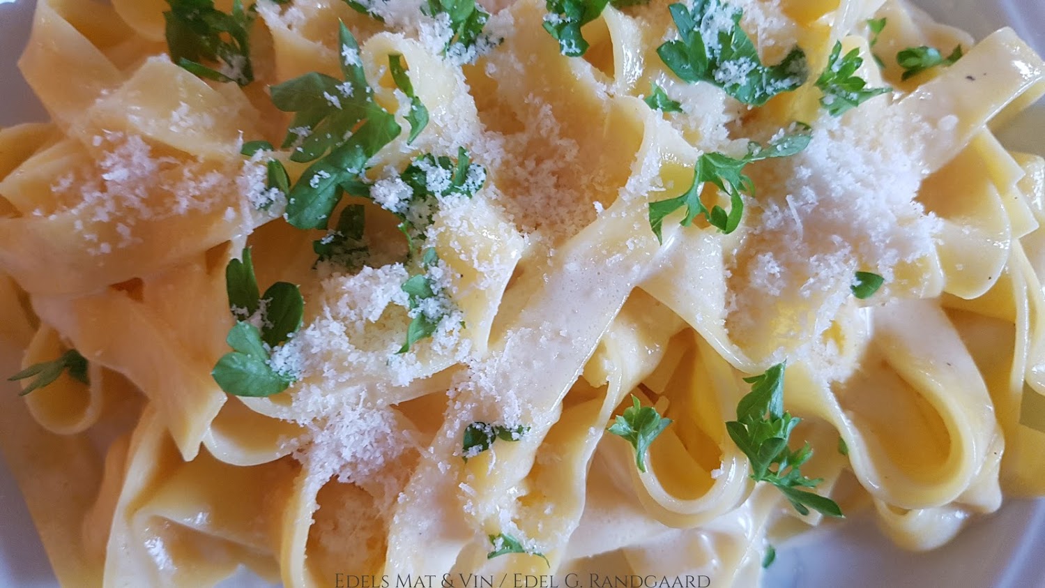 Edels Mat Pasta Alfredo ♫♪ Den sanne historien fra 1908