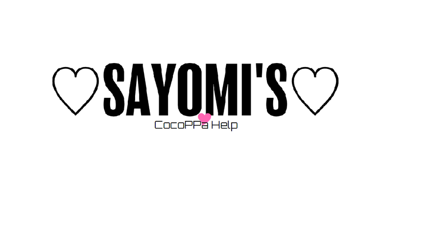 Sayomi's Cocoppa Help