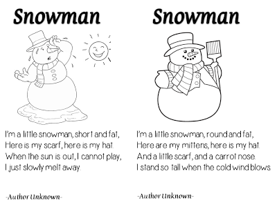 PLAYING ENGLISH IN MY NTRA. SRA. BOTOA PRIMARY SCHOOL.: Poem: The Snowman