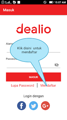 Hack kode Dealio apk