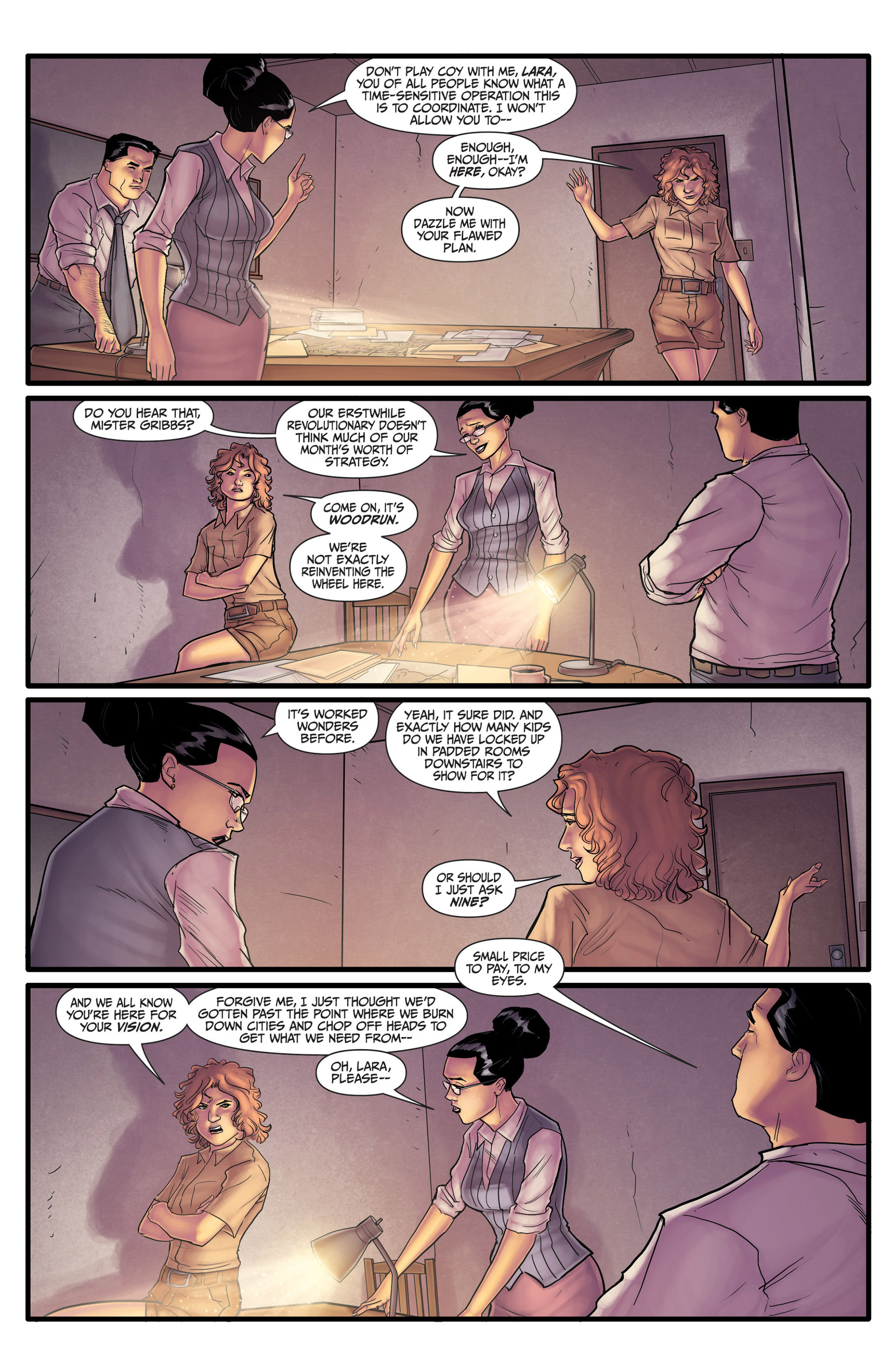 Read online Morning Glories comic -  Issue # _TPB 3 - 46