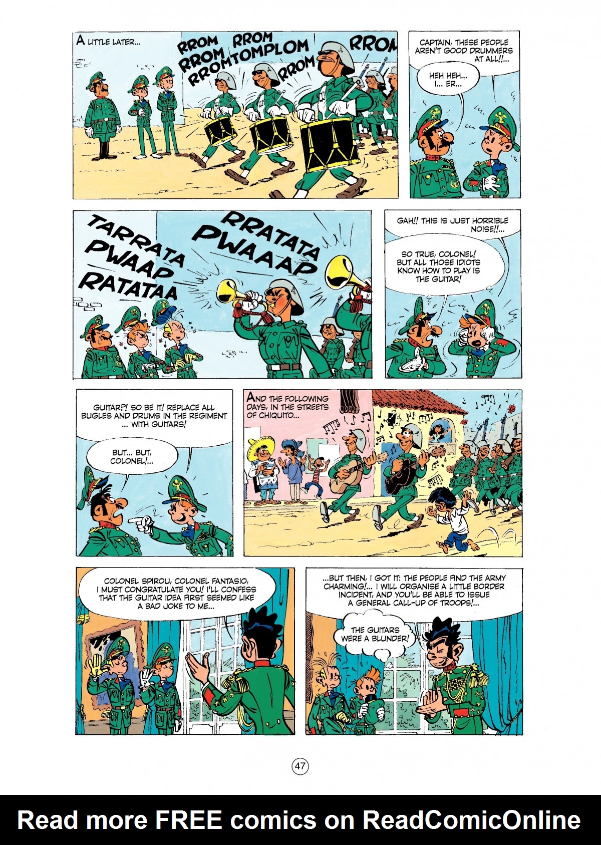 Read online Spirou & Fantasio (2009) comic -  Issue #9 - 47