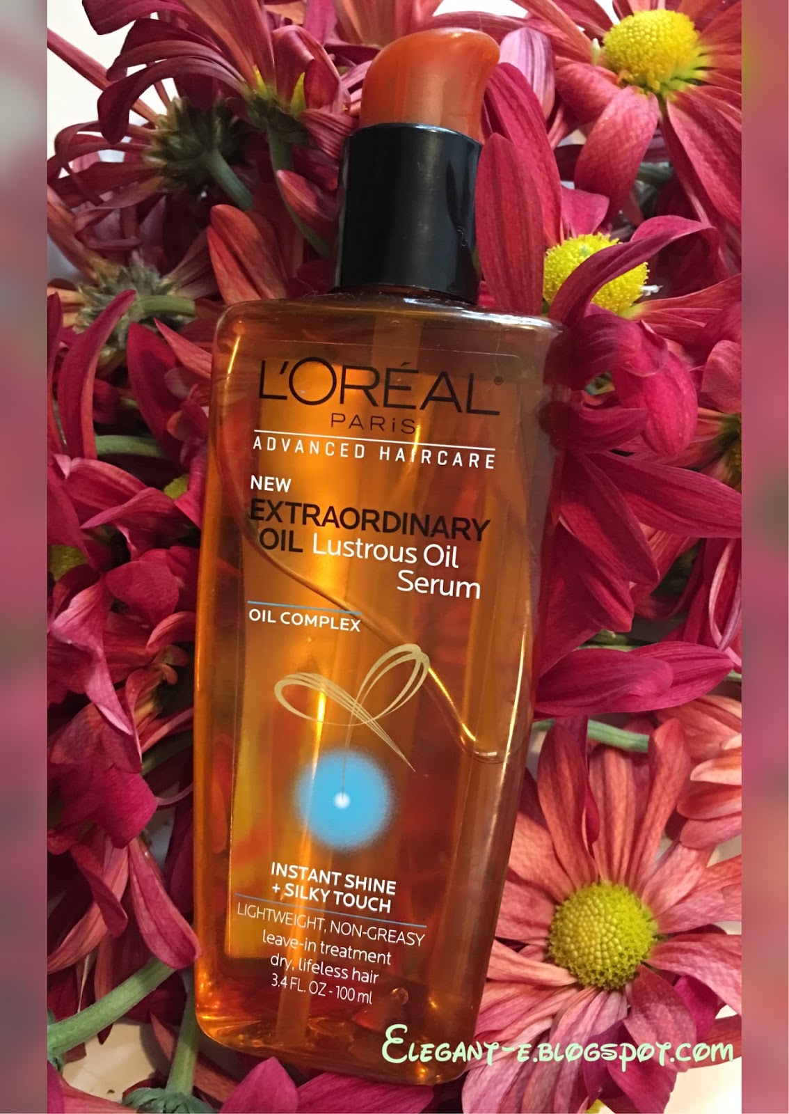 Elegante Loreal Paris Extraordinary Oil Lustrous Oil Serum