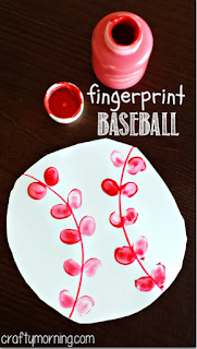 Fingerprint baseball craft