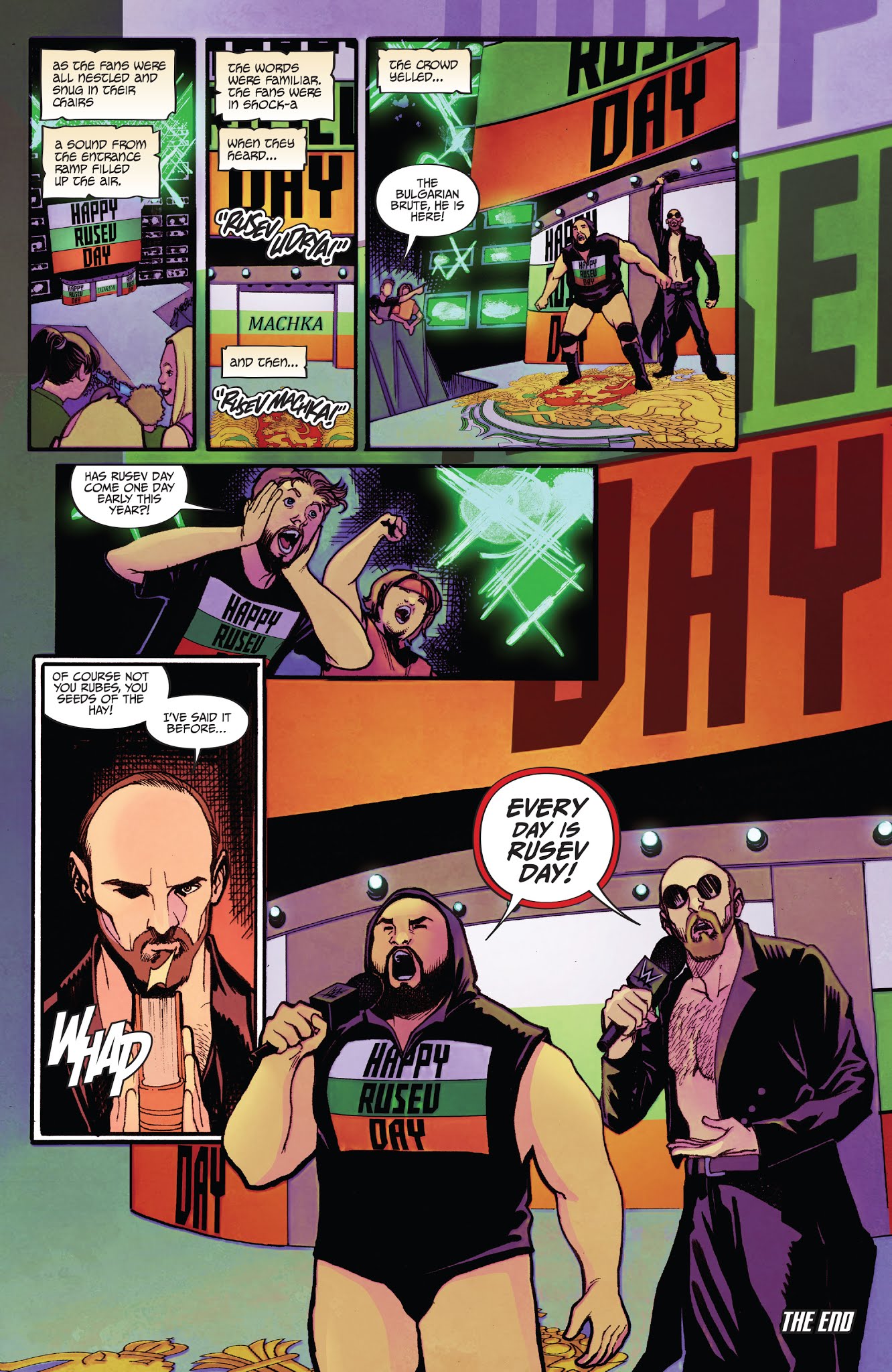 Read online WWE comic -  Issue #18 - 24