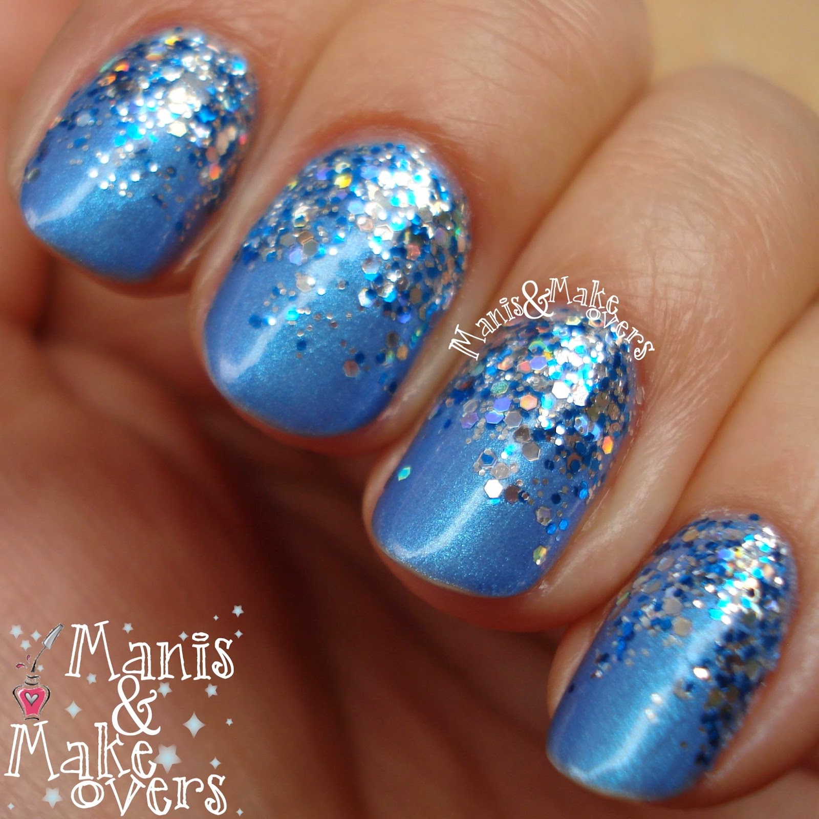 Manis & Makeovers: Spacey Sparkles