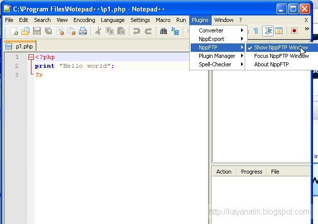 alalay estudyante: How To Connect Notepad++ To XAMPP