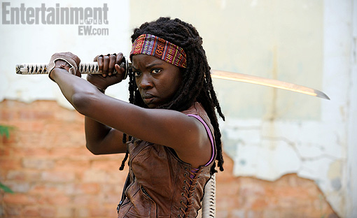 The Walking Dead First Look: Danai Gurira as Michonne