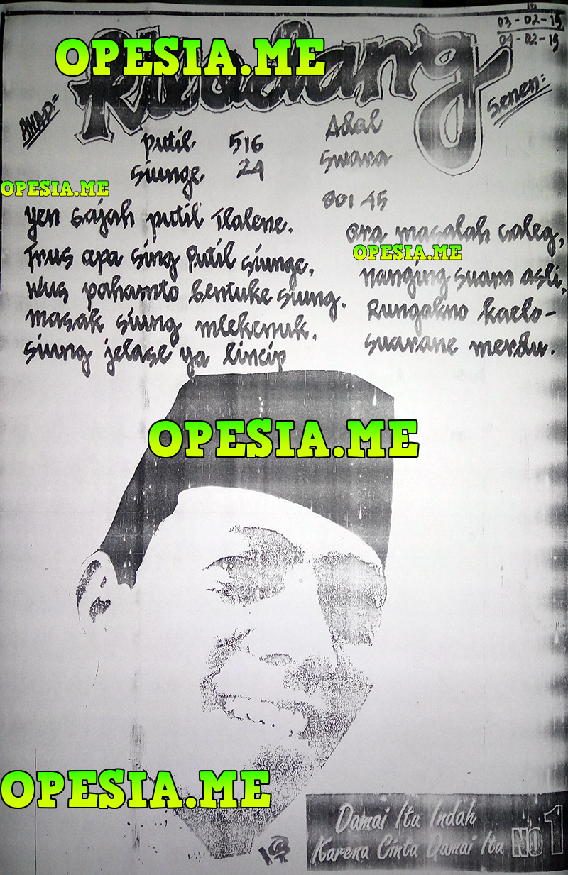 Forum Syair Sgp Text Minggu 3 Maret 2019 Opesia Official