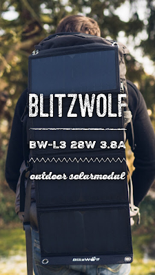 Gear of the Week #GOTW KW 09 | Blitzwolf BW-L3 28W 3.8A Outdoor Solarmodul | Solarladegerät | Mobile-Energie