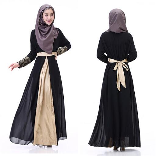 model baju gamis sifon terbaru model baju gamis sifon terbaru