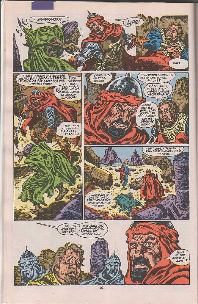 Read online Conan the Barbarian (1970) comic -  Issue #250 - 17