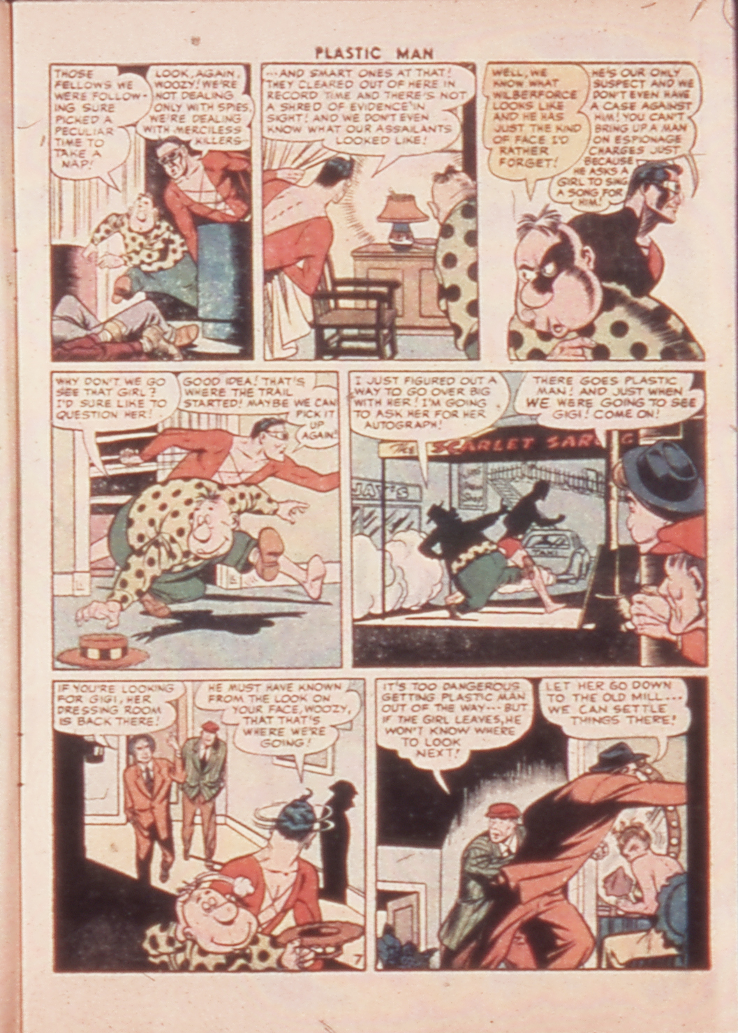 Read online Plastic Man (1943) comic -  Issue #59 - 9