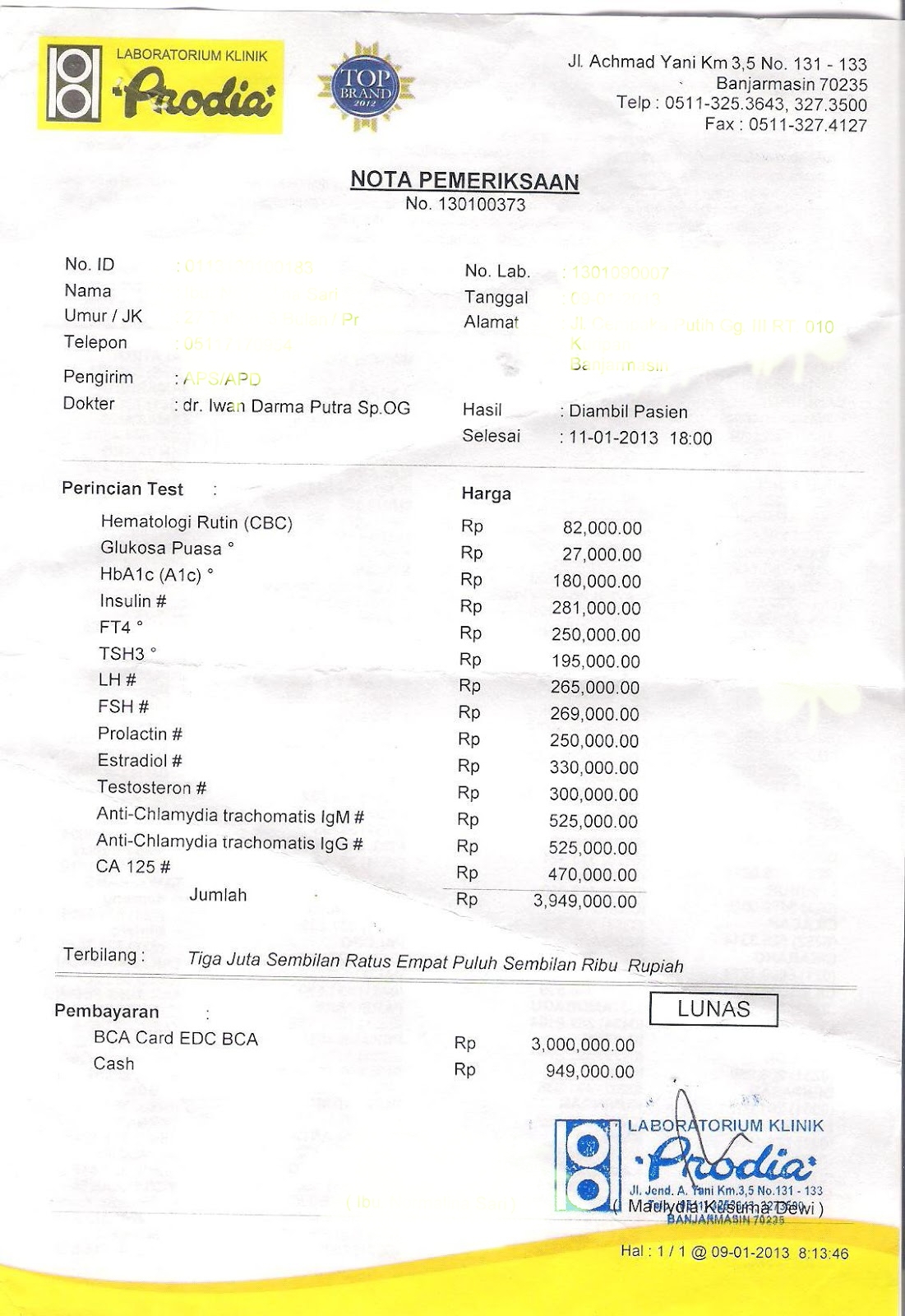 Kenangan Program Hamil