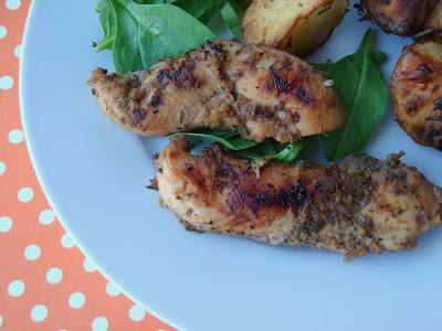 herbed balsamic grilled chicken