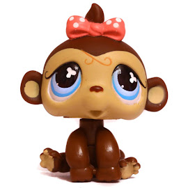 Littlest Pet Shop Carry Case Monkey (#501) Pet