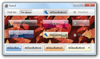 Delphi | rkGlassButton