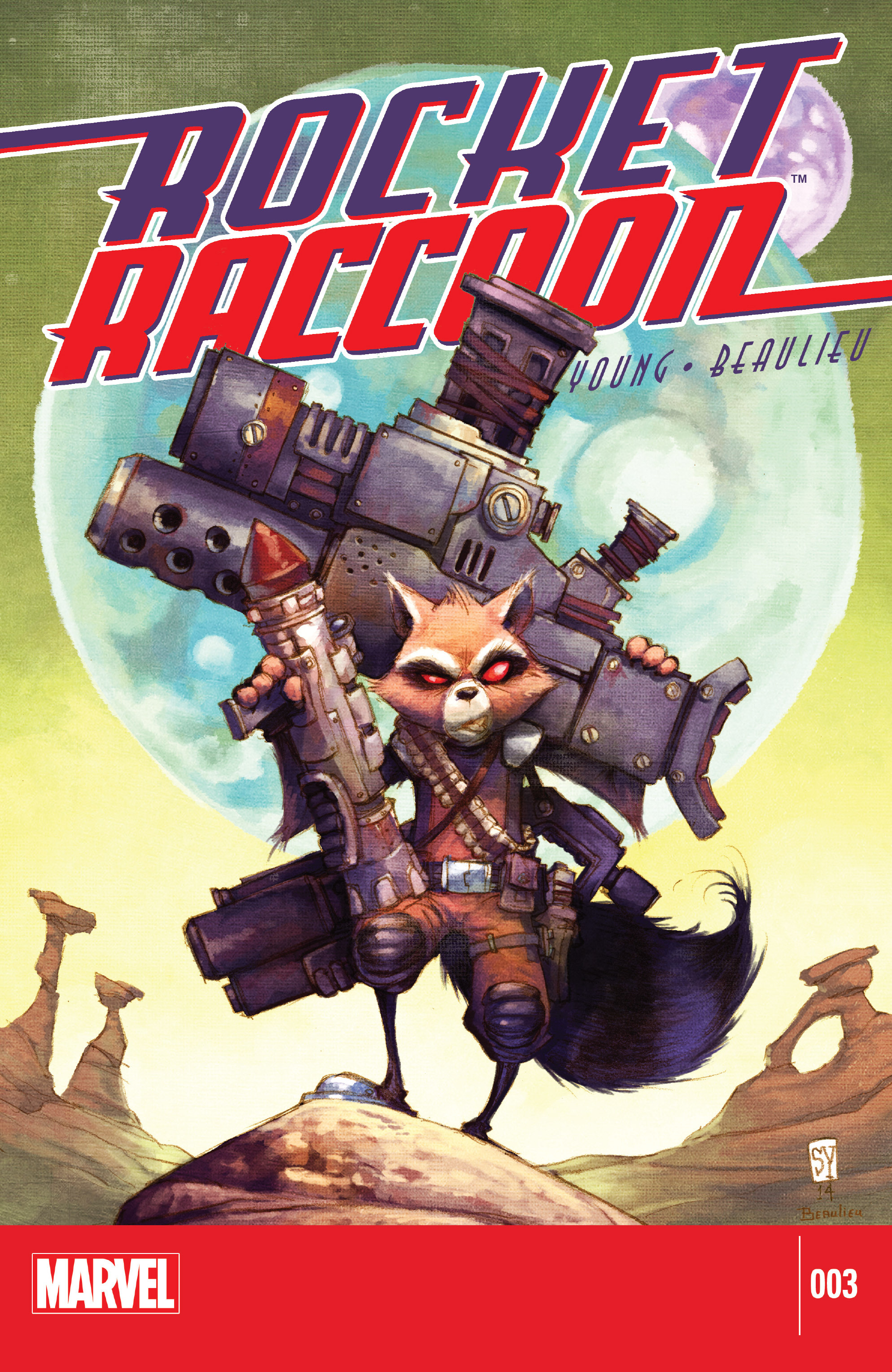 Read online Rocket Raccoon (2014) comic -  Issue #3 - 1