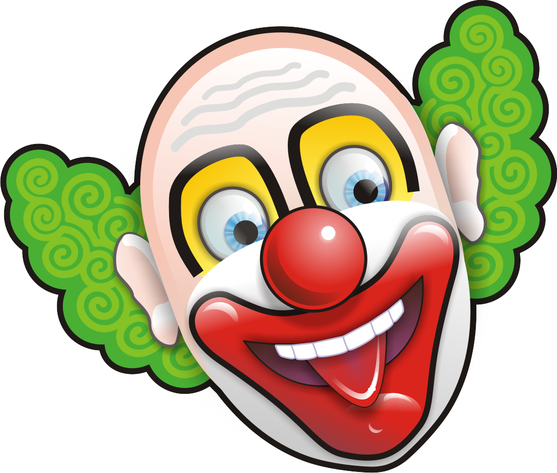 clown mask clipart free - photo #4