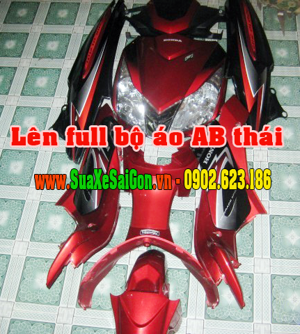 Dàn áo xe Airblade chính hãng  Phụ kiện xe VN