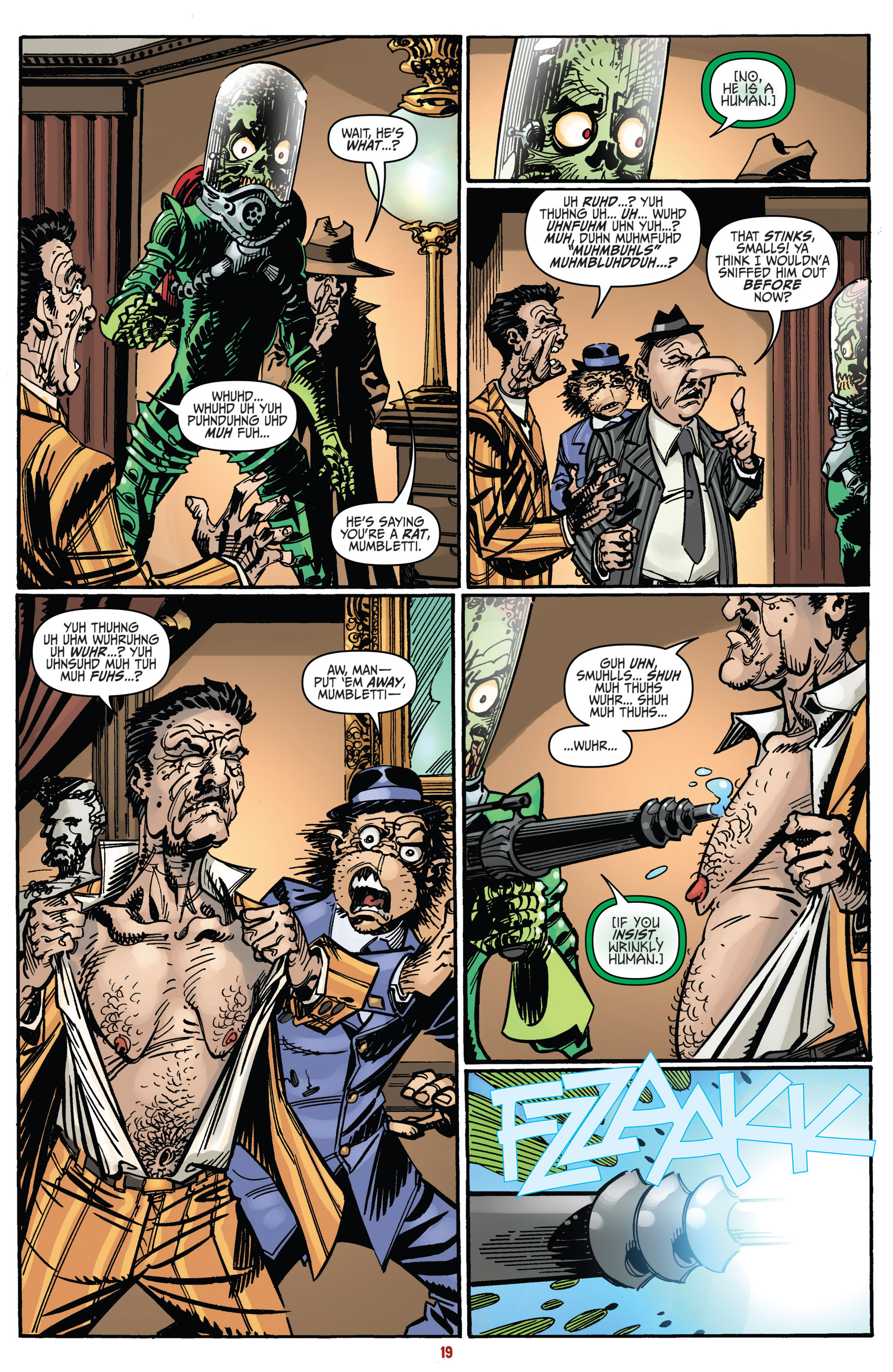 Read online Mars Attacks Judge Dredd comic -  Issue #2 - 21