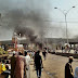 JUST IN: Thick Smoke and Gunshots Heard in Kano City Center (Photos)