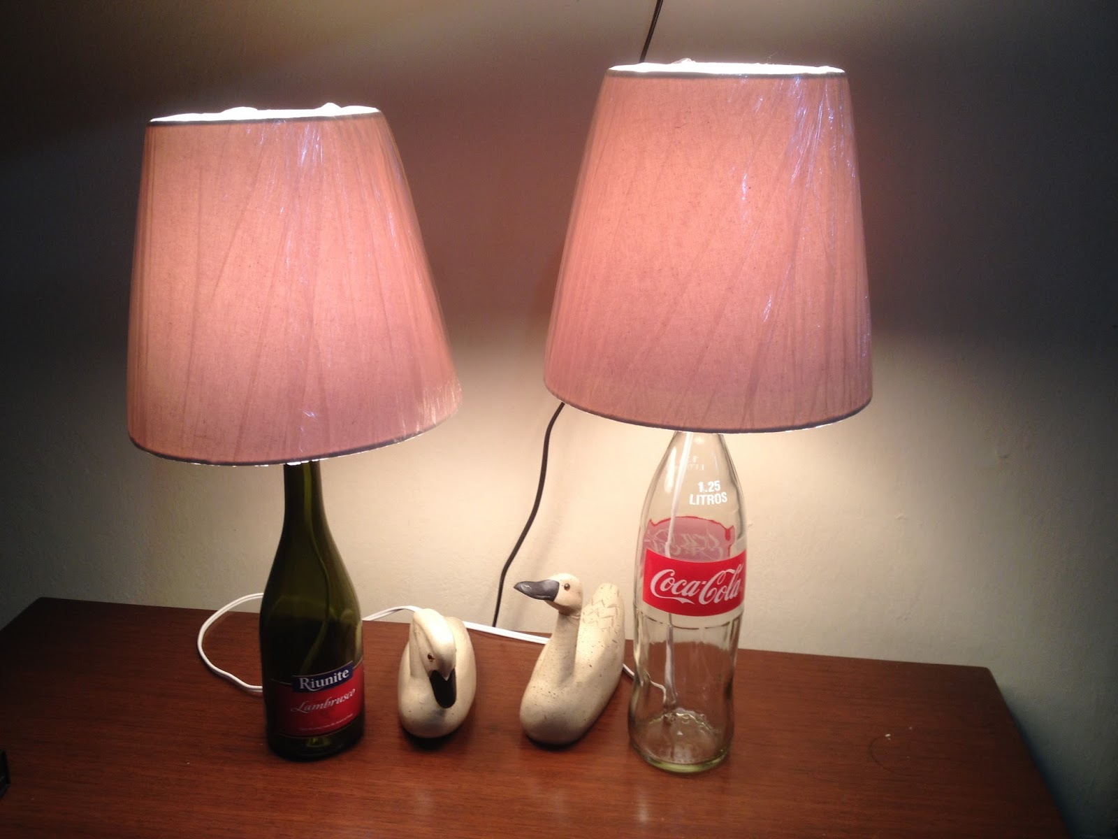 Lamparas Decorativas Botellas de Vidrio Lamparas Decorativas a la venta