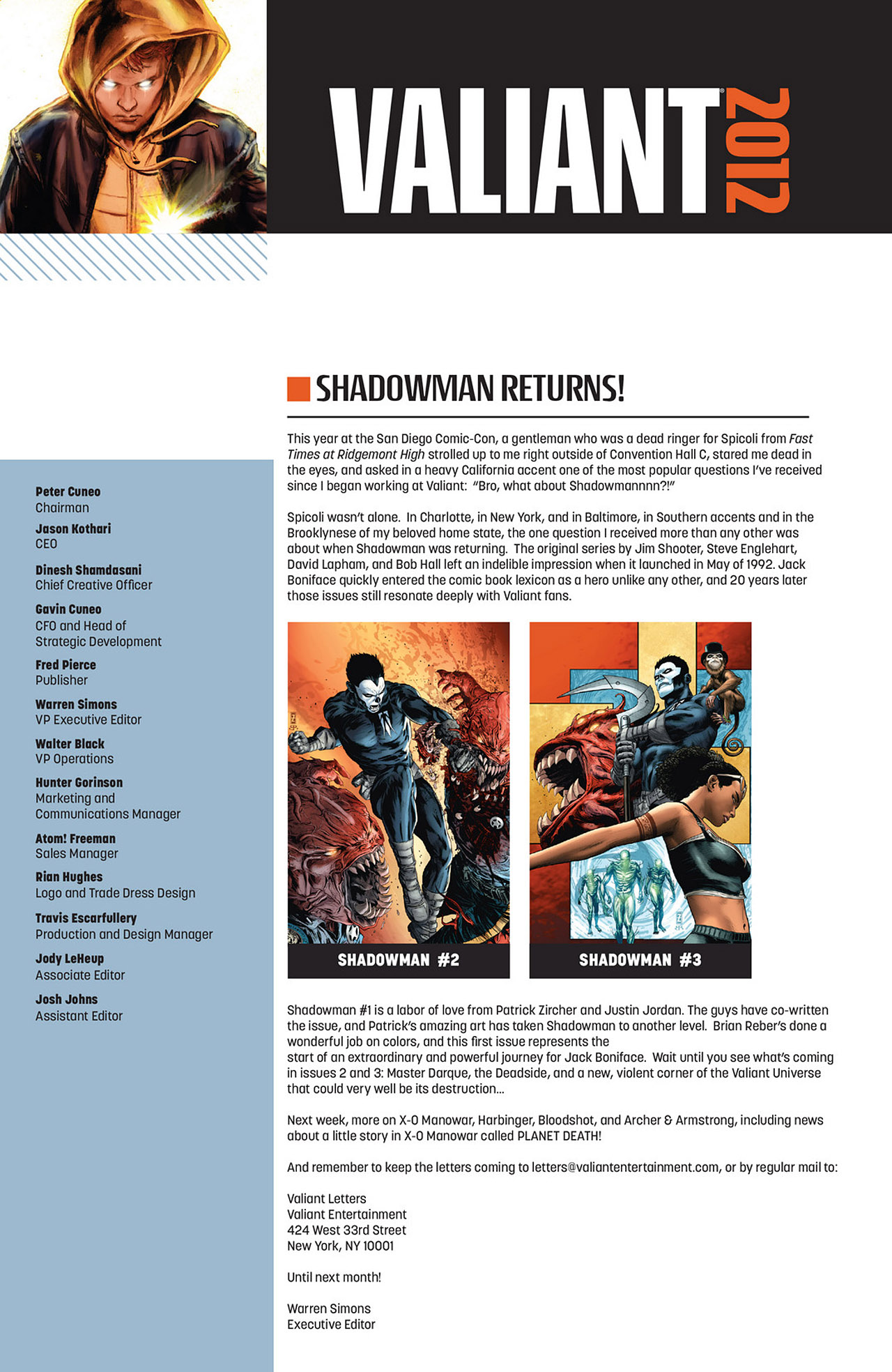 Read online Harbinger (2012) comic -  Issue #6 - 29