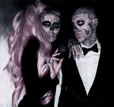Lady+Gaga+Born+This+Way+Skeleton+Tattoo+