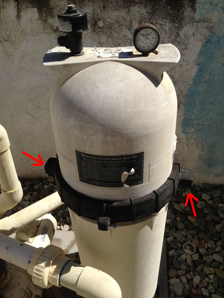 Wine Country Pools And Supplies Cleaning a Pentair Clean and Clear