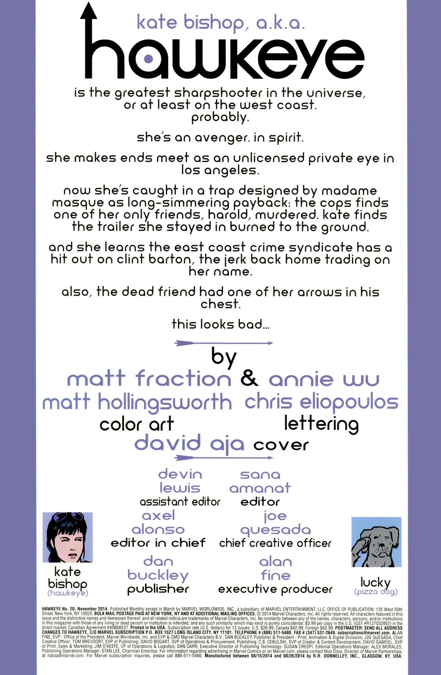 Read online Hawkeye (2012) comic -  Issue #20 - 3