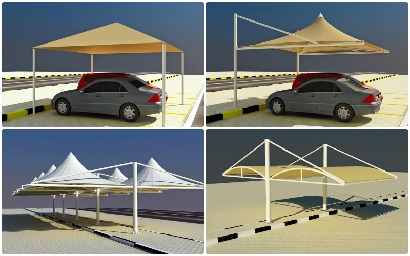 Manufacturers  And Suppliers: Car Park Shade In UAE