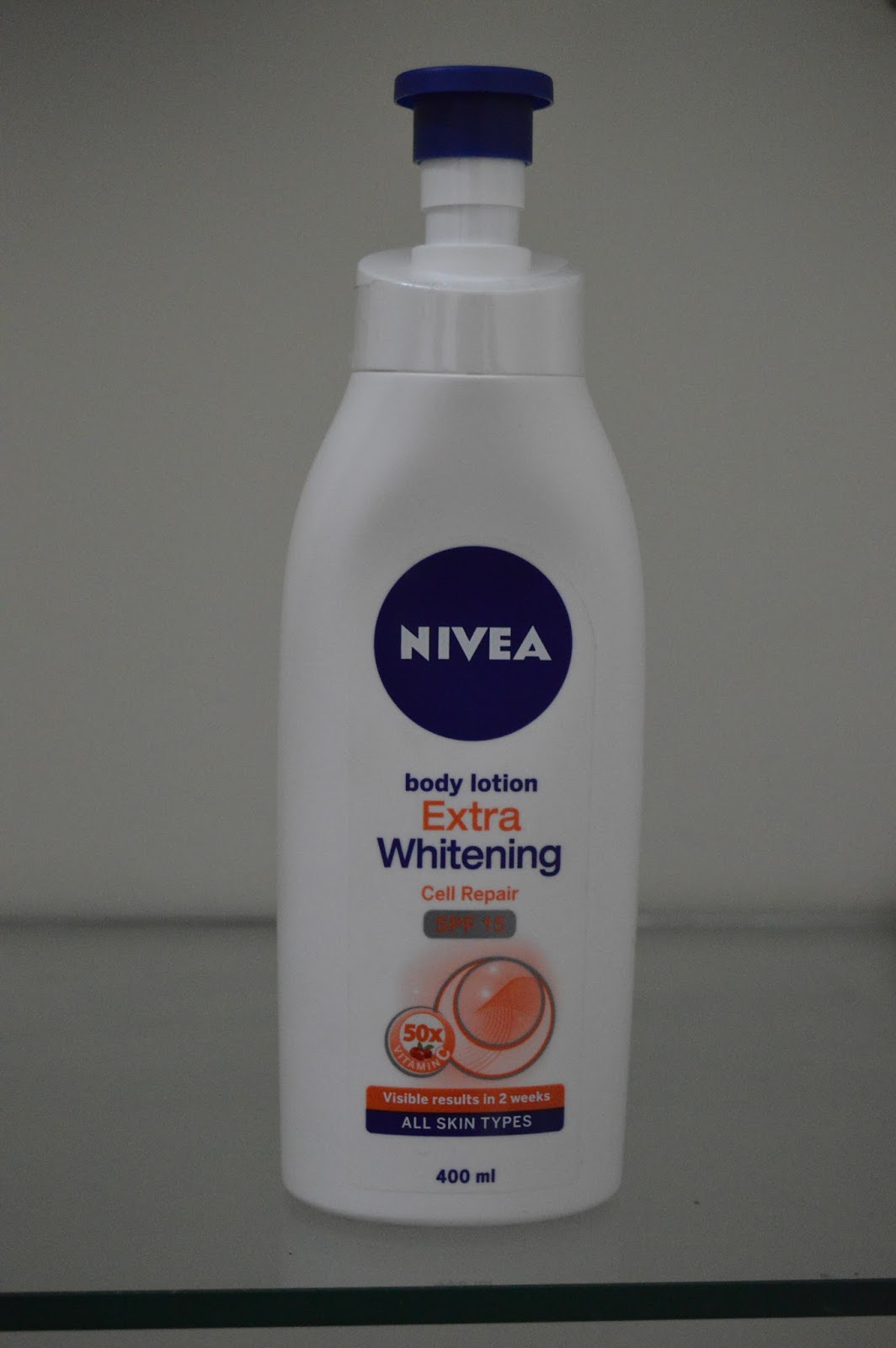 NIVEA EXTRA WHITENING CELL REPAIR AND UV PROTECT BODY LOTION REVIEW